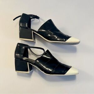 Vintage Chanel Black & White Heels